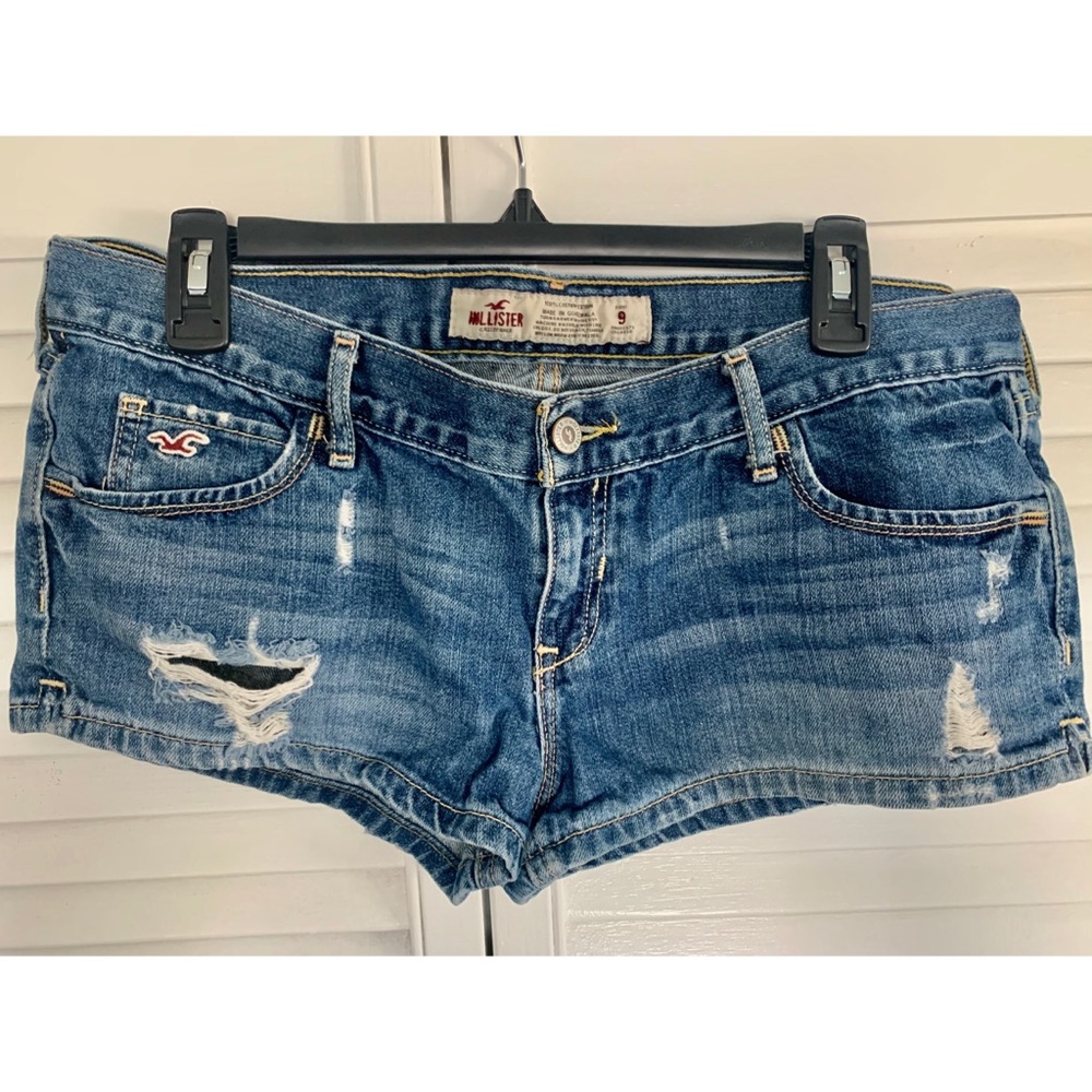 Hollister Jean Shorts with Button Pocket